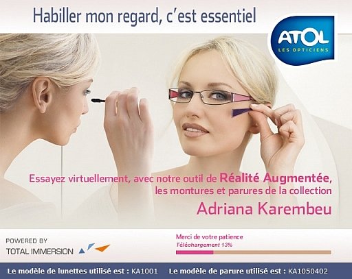 configurateur 3d atole modelisation lunettes