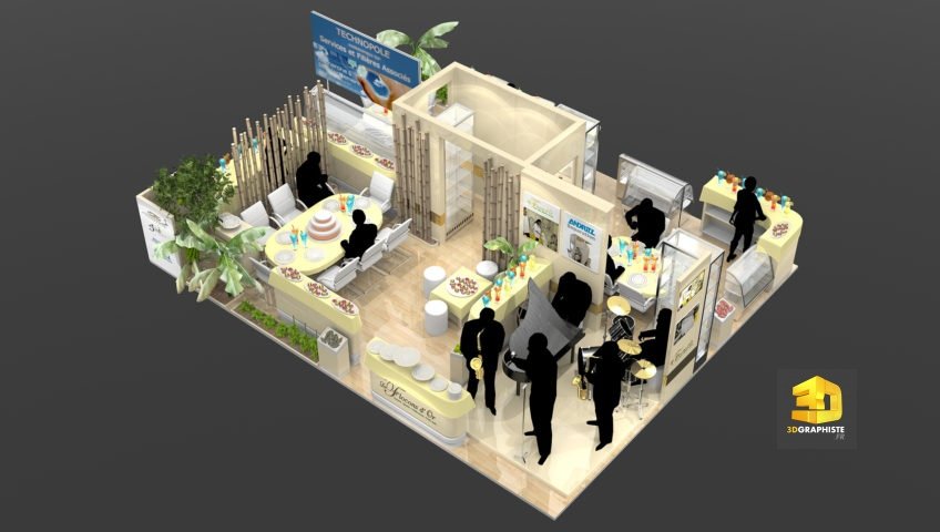 Stand Pavillon Guadeloupe