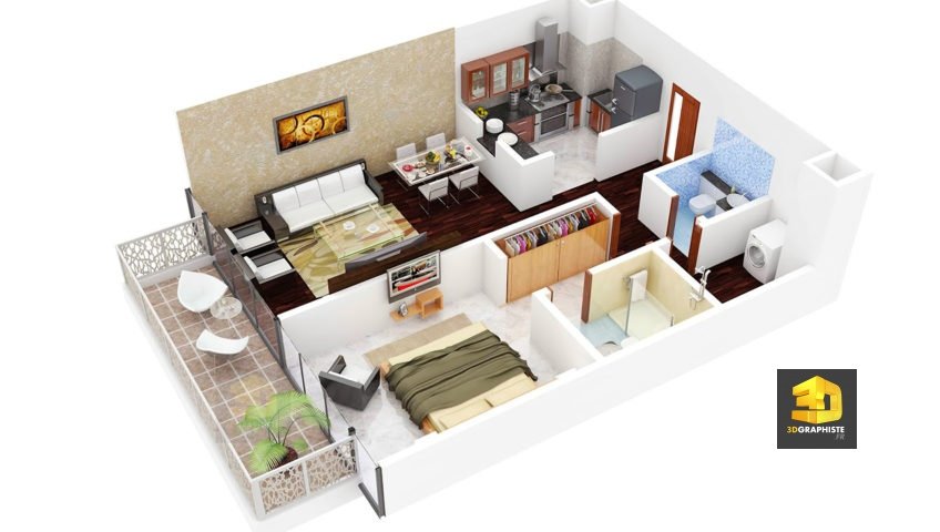 Plan de vente 3D