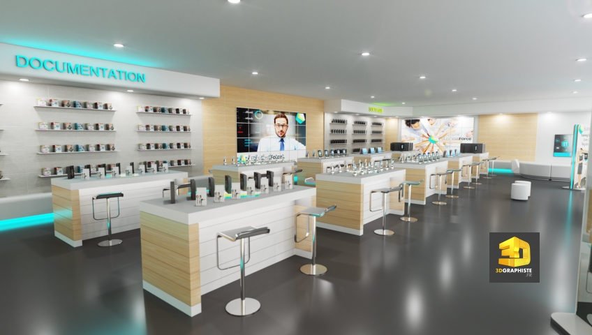 magasin store design interieur