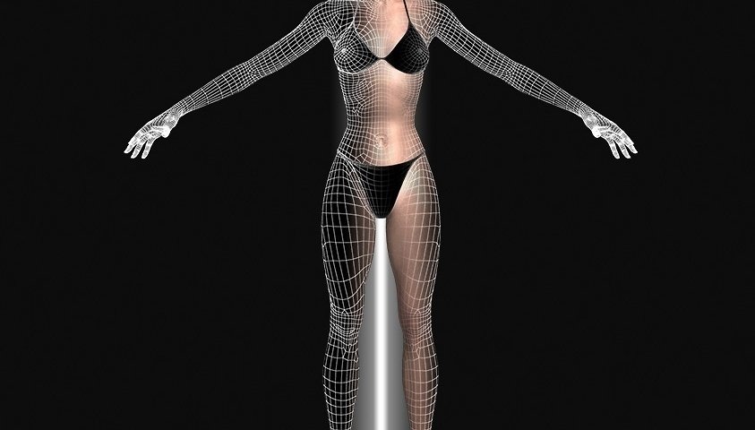 Personnage 3d femme - modelisation 3D Femme