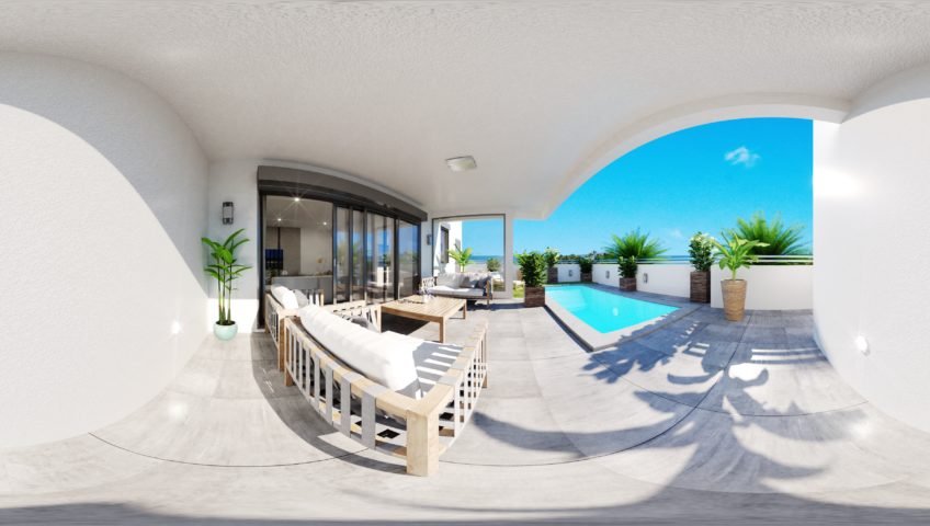 Visite virtuelle panoramique vr d'un appartement - freelance VR view 3D