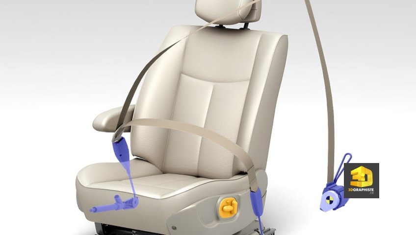 sécurité sièges voiture Renault Mégane