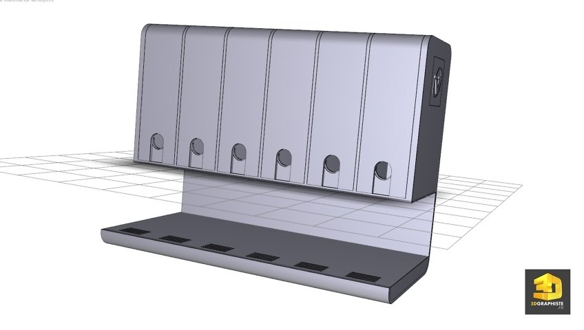 Modelisation CAO d'un meuble E-liquides