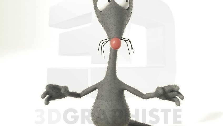 personnage rat cartoon