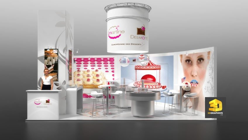 Stand patisseries Martine Delmotte