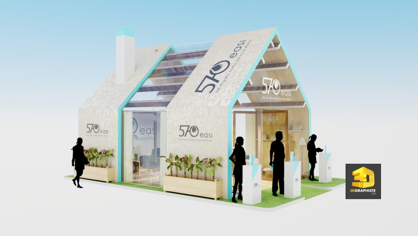 stand maison immobilier - salon RAMF