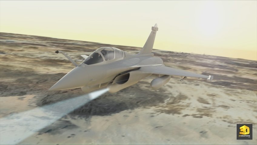 animation en infographie 3d pour le secteur de la défense militaire