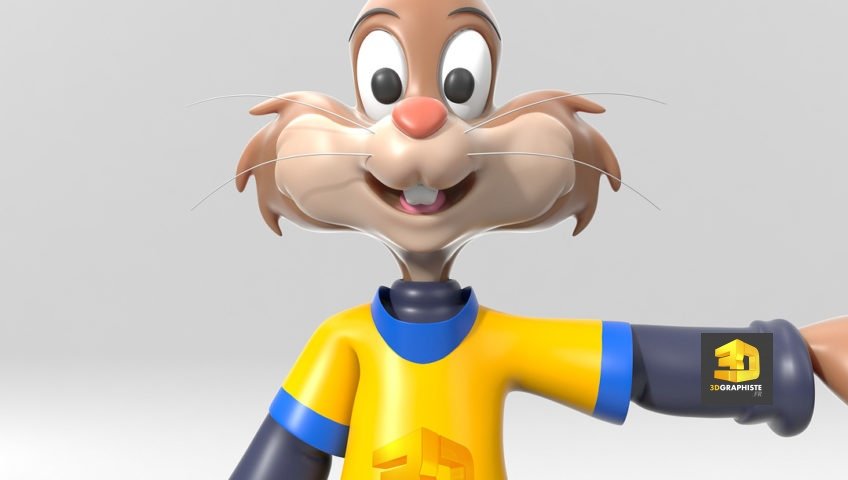 illustration personnage lapin - freelance